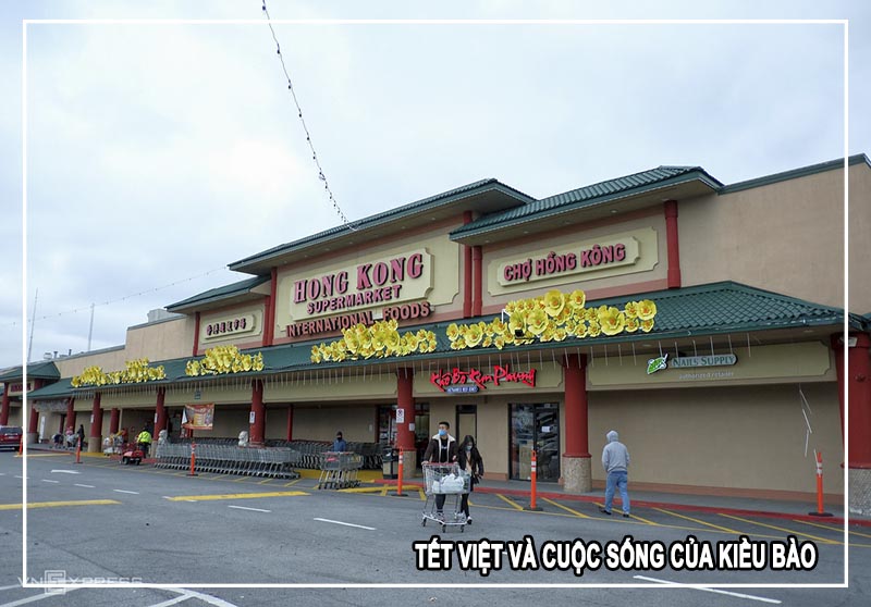 cộng đồng kiều bào việt - Khu Hong Kong supermarket nổi tiếng, đặc biệt với người Việt.