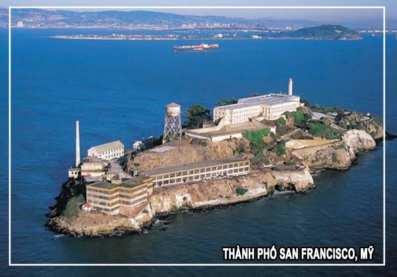 thành phố San Francisco - Đây là một đảo nằm riêng biệt ngoài biển.