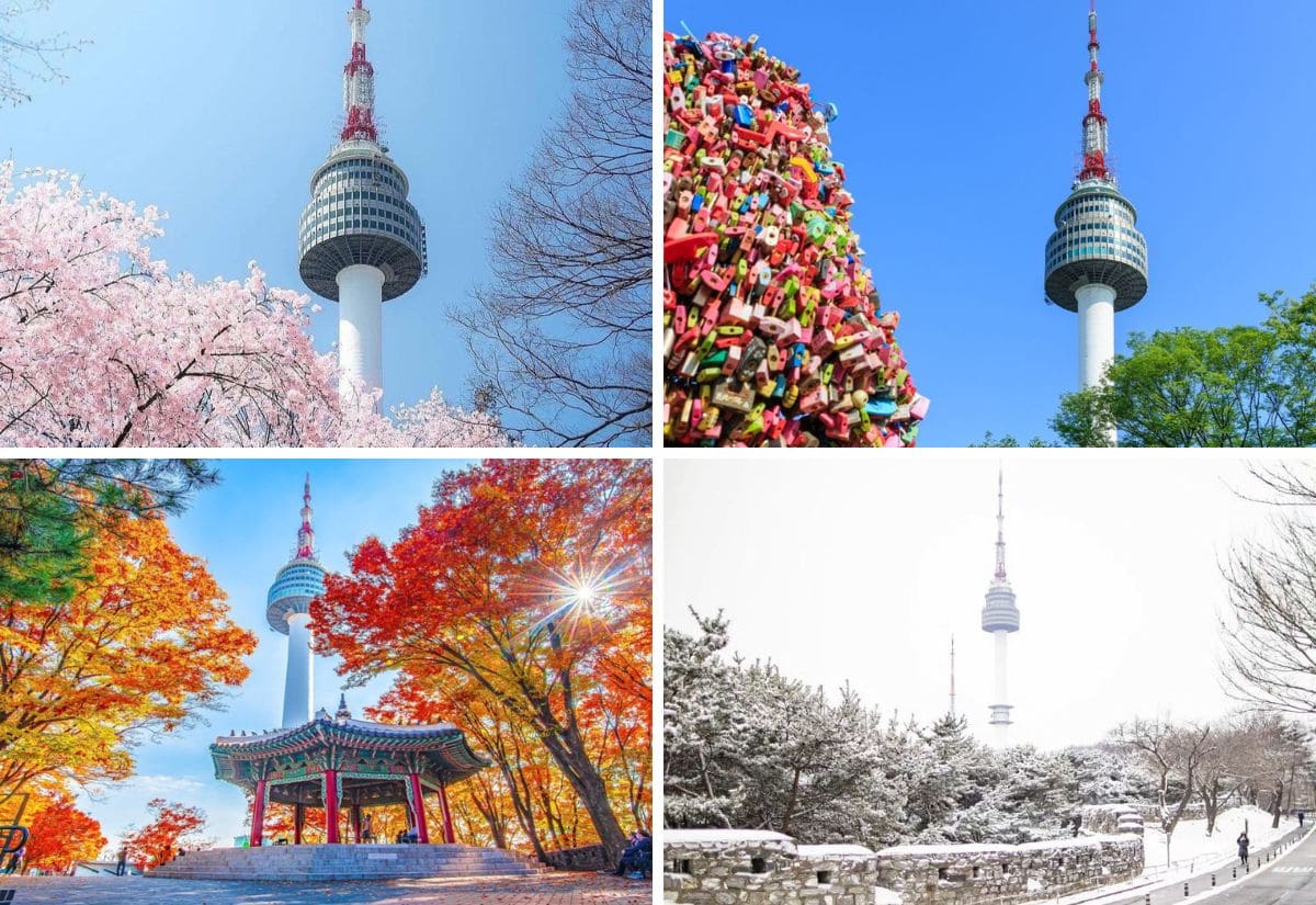 Tháp Namsan có gì hấp dẫn? Các hoạt động thú vị tại Tháp Namsan Hàn Quốc 7 du lịch tháp namsan màu nào đẹp