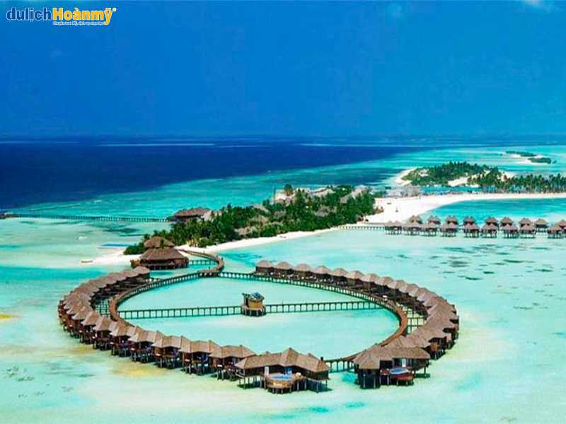 Bãi biển Maldives với những khung cảnh đẹp như thiên đường