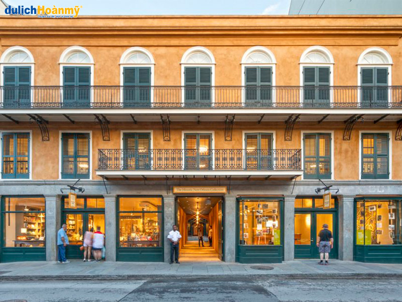 Bảo tàng lịch sử New Orleans mang đậm phong cách kiến ​​trúc Creole
