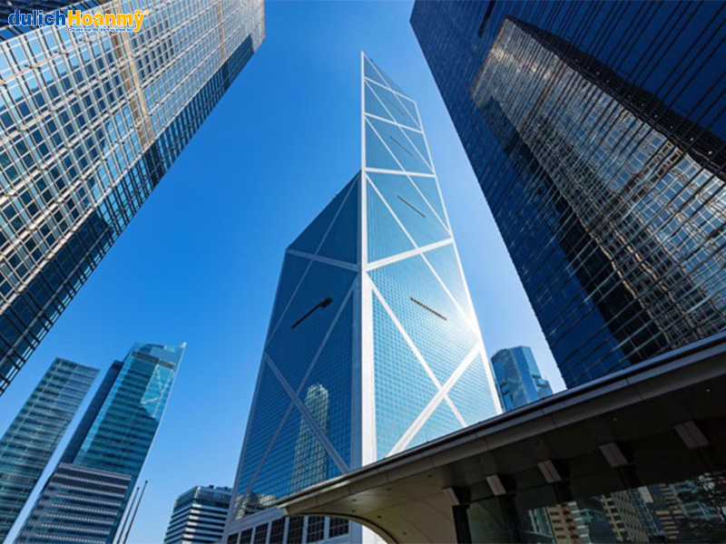 Kiến trúc đặc biệt của tòa tháp Ngân hàng Trung Quốc