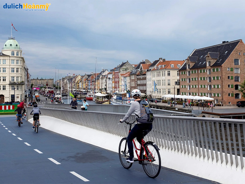 Xe đạp là phương tiện yêu thích của người dân Copenhagen