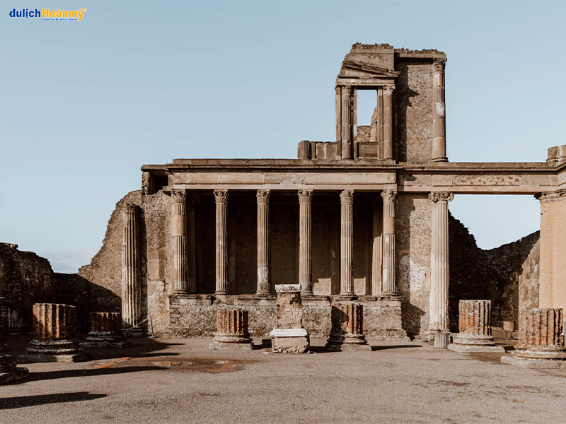 Kiến trúc của Pompeii rất đa dạng và độc đáo