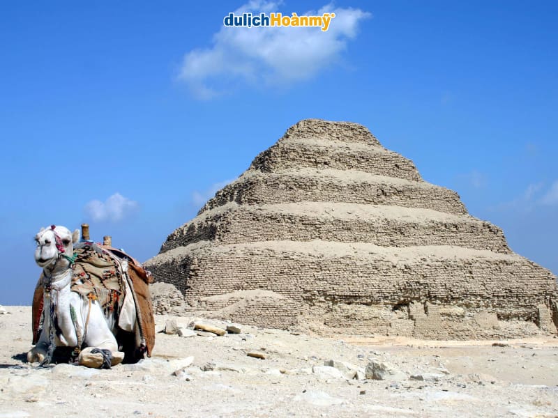 Công trình kiến trúc kim tự tháp Djoser kỳ vĩ của Ai Cập Công trình kiến trúc kim tự tháp Djoser kỳ vĩ của Ai Cập