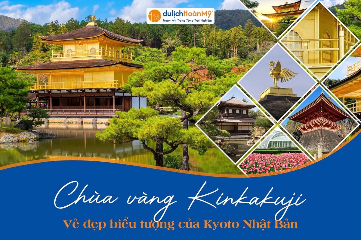 Chùa vàng Kinkakuji - Khám phá vẻ đẹp biểu tượng của Kyoto Nhật Bản 2 kinkakuji