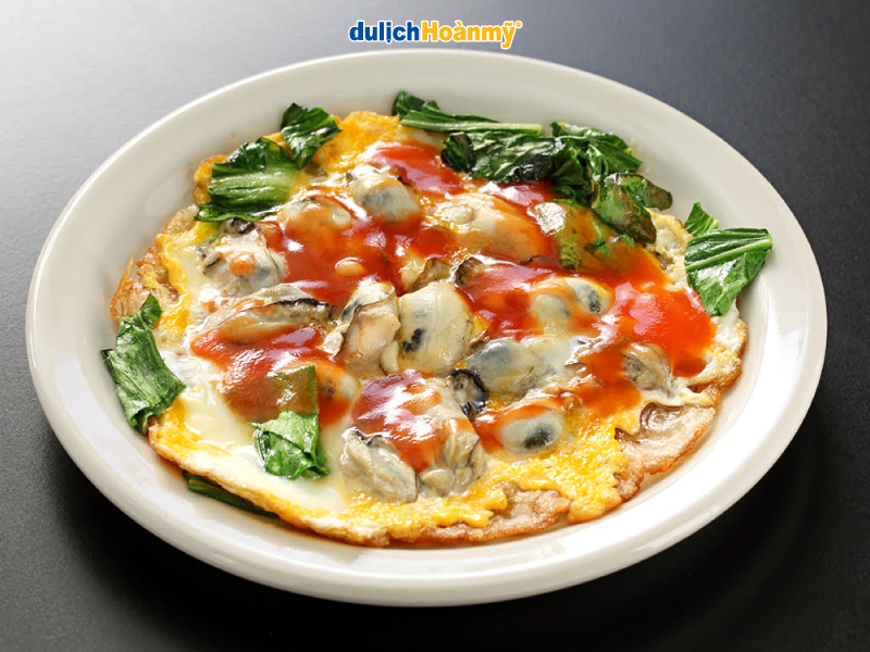 Oyster Omelette - Bánh xèo Đài Loan Oyster Omelette - Bánh xèo Đài Loan