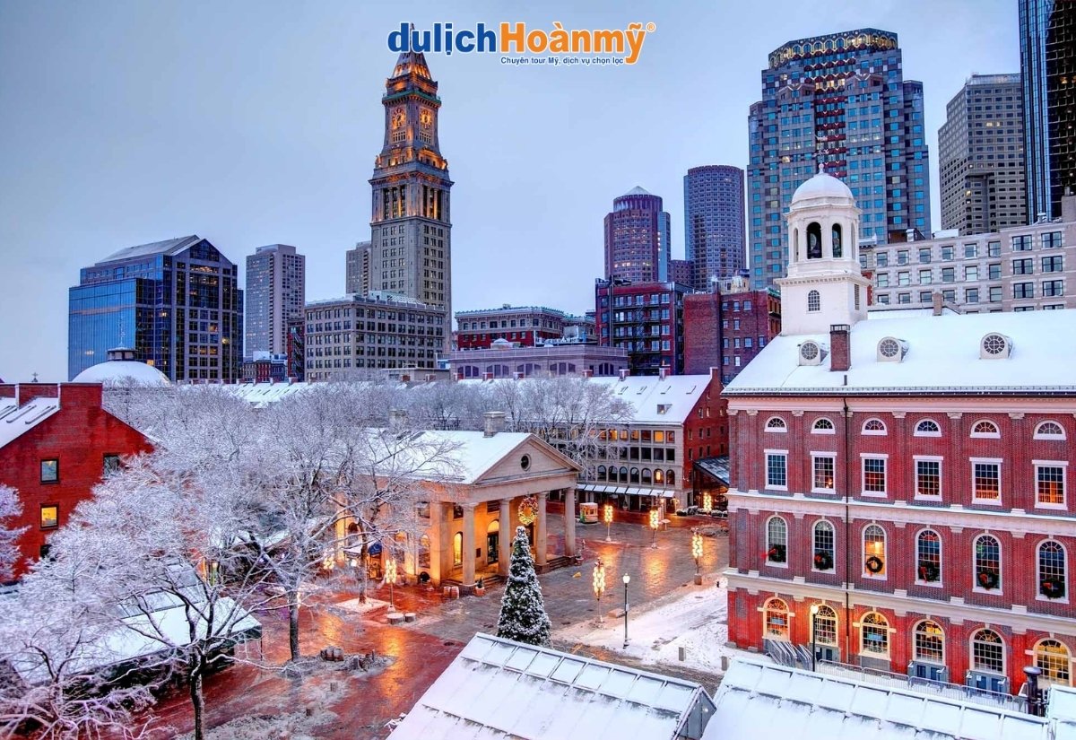Top 7 địa điểm đón Giáng Sinh ở Mỹ đẹp và nổi tiếng nhất 8 Boston