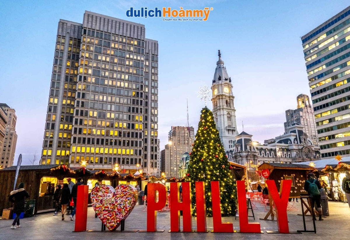 Top 7 địa điểm đón Giáng Sinh ở Mỹ đẹp và nổi tiếng nhất 9 Philadelphia