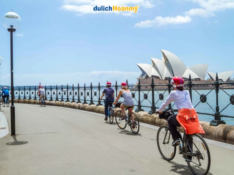 Đạp xe đến Cầu Cảng Sydney Đạp xe đến Cầu Cảng Sydney