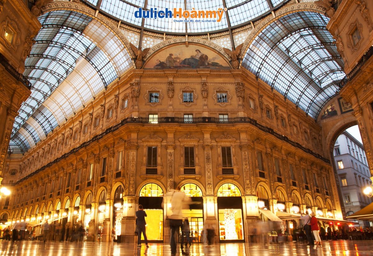 Thành phố Milan - Khám phá kinh đô thời trang và nghệ thuật của Ý 3 Galleria Vittorio Emanuele II