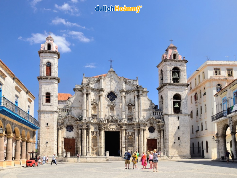 Các công trình cổ kính ở Cuba có sự giao thoa của nhiều phong cách Các công trình cổ kính ở Cuba có sự giao thoa của nhiều phong cách