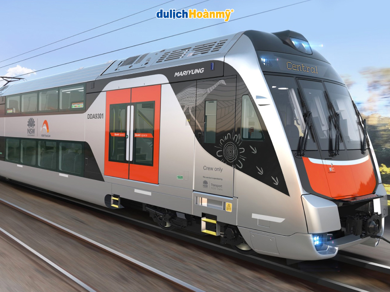 Tàu điện NSW TrainLink InterCity hiện đại Tàu điện NSW TrainLink InterCity hiện đại