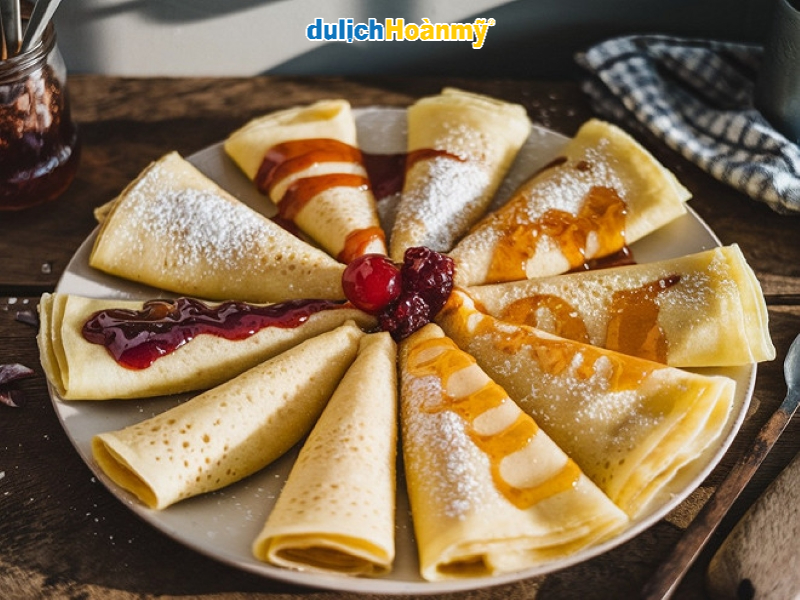 Khám phá tinh hoa ẩm thực Pháp: Hành trình bùng nổ vị giác 12 Crêpe