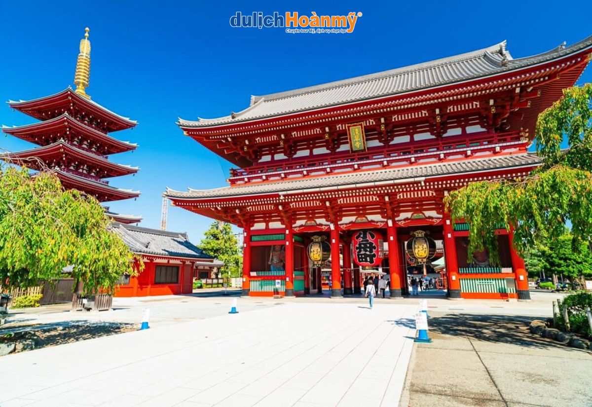 Du lịch Tokyo: Khám phá thủ đô sôi động và hiện đại nhất Nhật Bản 6 đền Sensoji