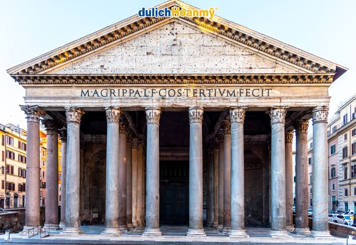 Khám phá Rome: Top điểm đến & trải nghiệm không thể bỏ lỡ 6 điện Pantheon