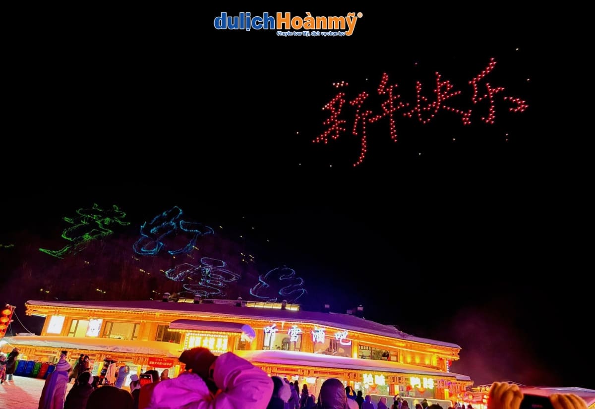 Làng Tuyết Hương - Thiên đường tuyết trắng ở Trung Quốc 10 lễ hội rộn ràng tại làng Tuyết Hương