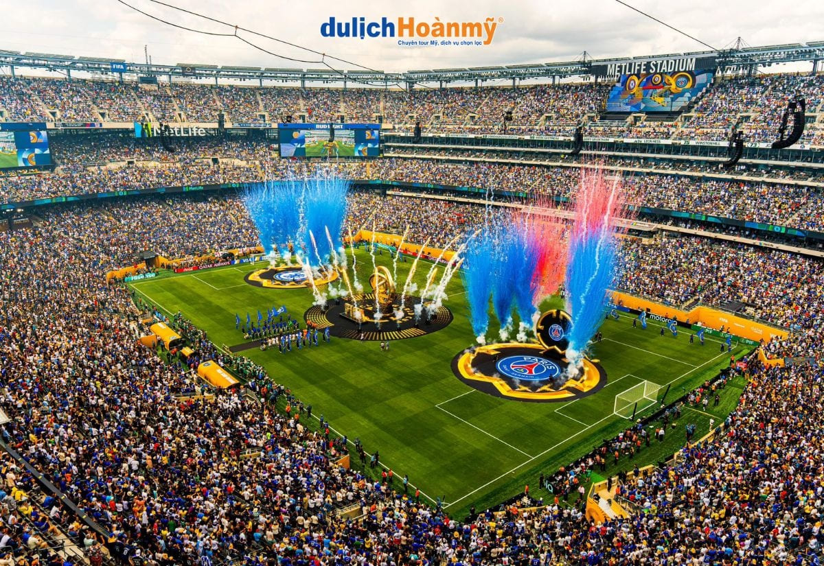 Du lịch Mỹ xem World Cup 2026 trọn gói tại Du Lịch Hoàn Mỹ 2 Sân vận động MetLife Stadium