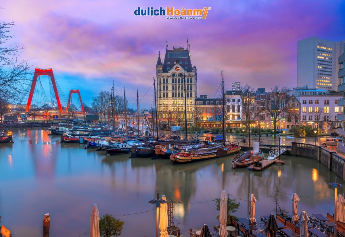 Top 11 cảnh đẹp Hà Lan không nên bỏ lỡ khi đi du lịch 5 Thành phố hiện đại Rotterdam
