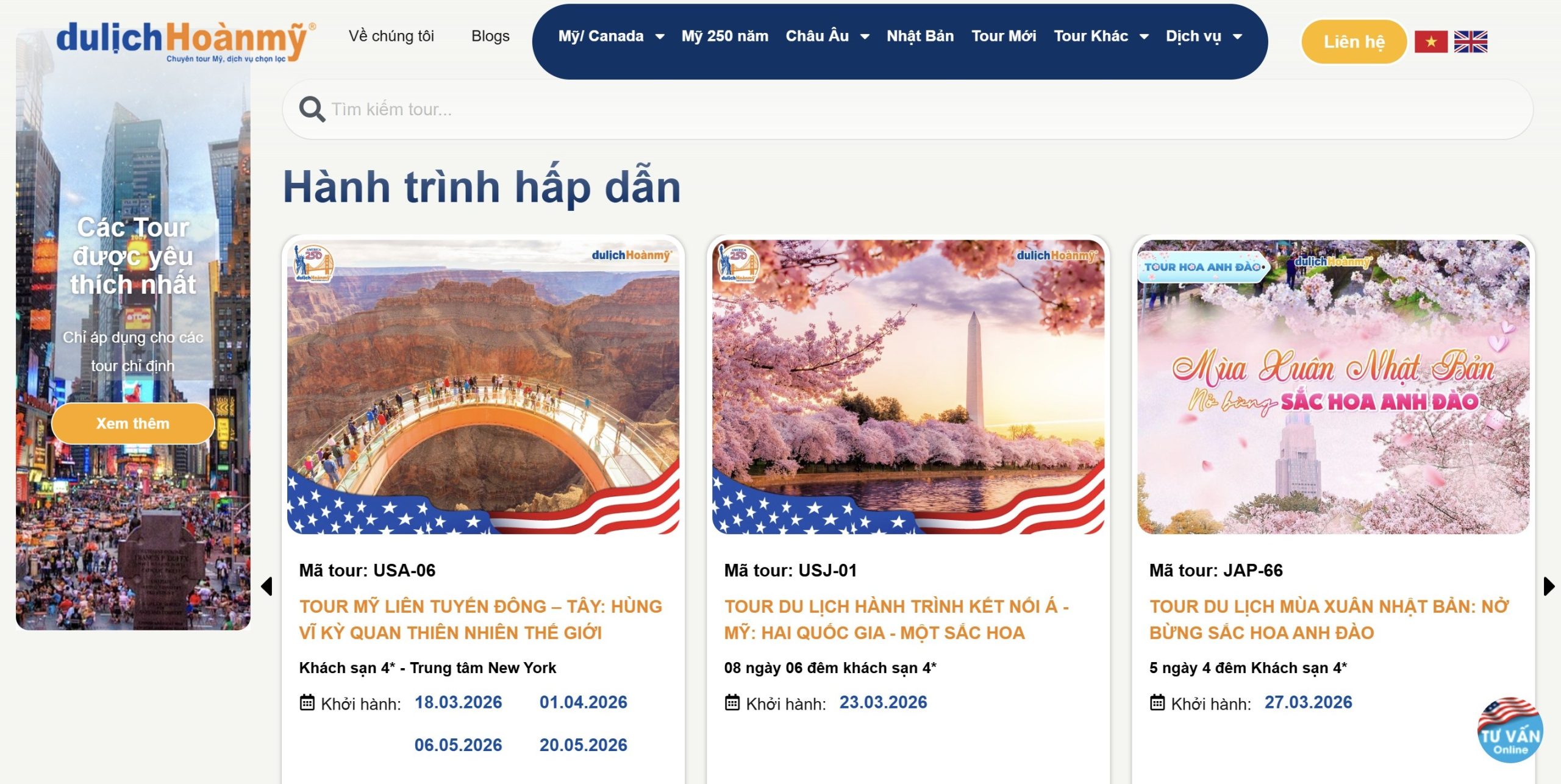 Top 10 Website đặt tour du lịch uy tín, nhanh chóng nhất hiện nay 1 Website Du Lịch hoàn Mỹ