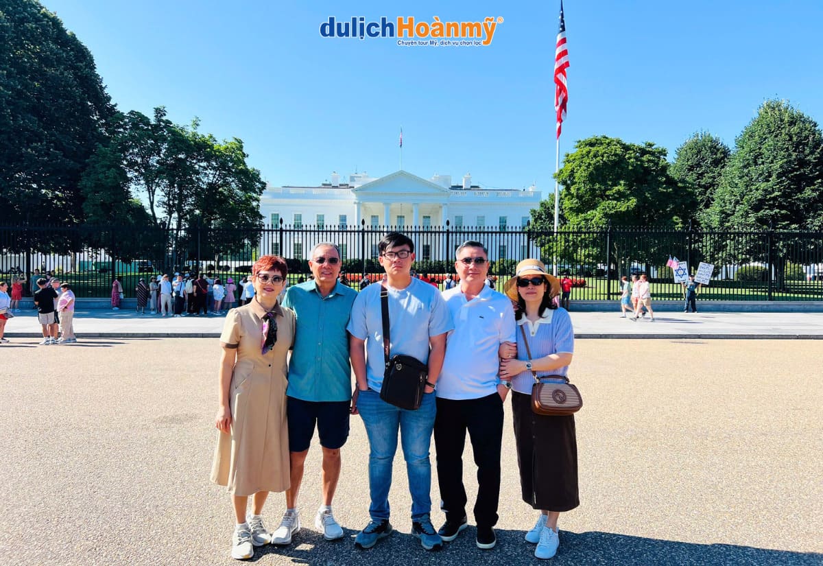 Du lịch Washington DC – Khám phá Nhà Trắng, Capitol & Biểu tượng nước Mỹ 3 Nhà Trắng