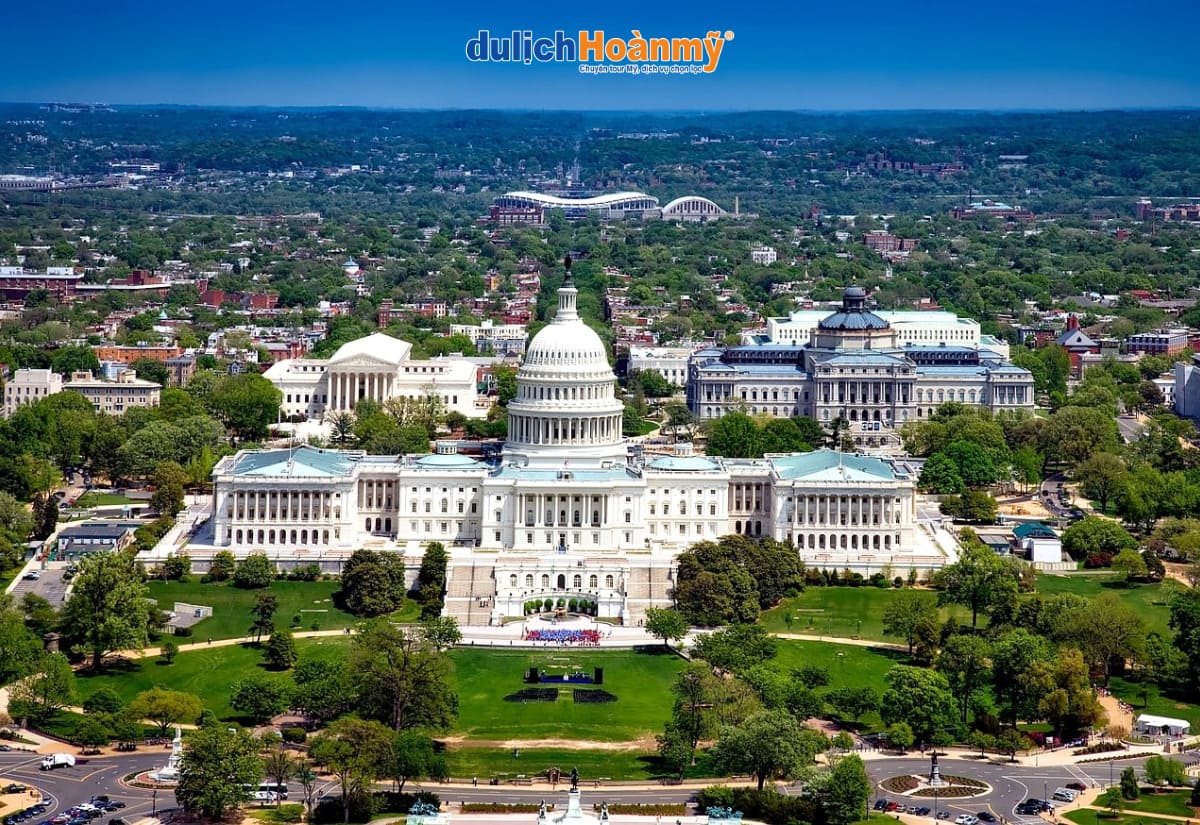 Du lịch Washington DC – Khám phá Nhà Trắng, Capitol & Biểu tượng nước Mỹ 1 Washington DC