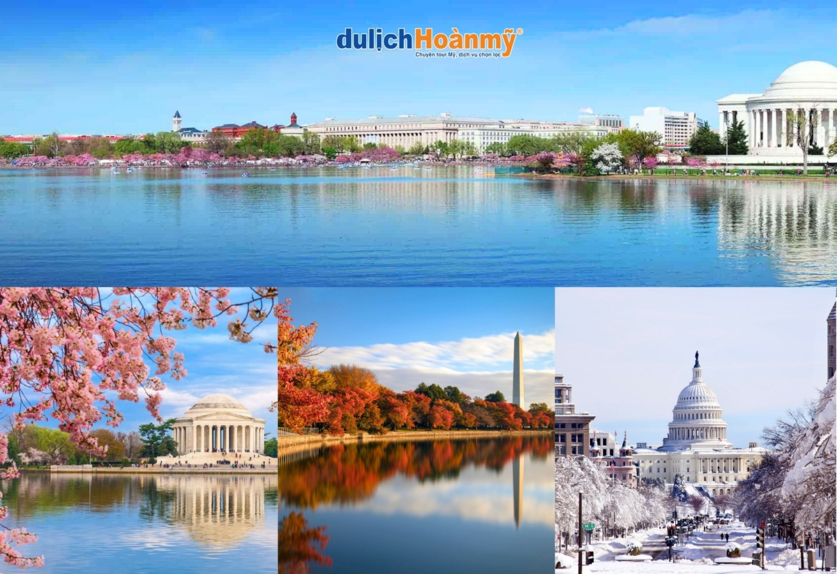 Du lịch Washington DC – Khám phá Nhà Trắng, Capitol & Biểu tượng nước Mỹ 2 Du lịch Washington DC mùa nào