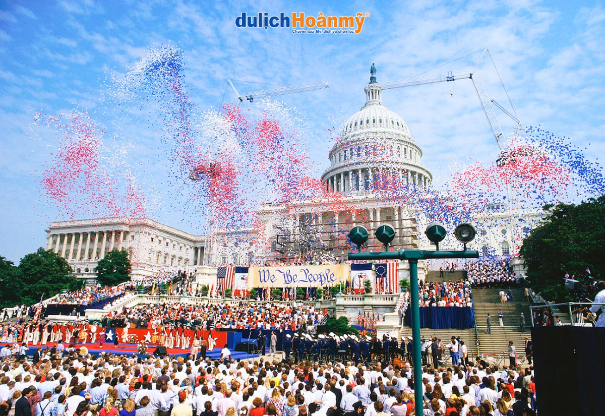 Du lịch Washington DC – Khám phá Nhà Trắng, Capitol & Biểu tượng nước Mỹ 12 Ngày Quốc Khánh nước Mỹ
