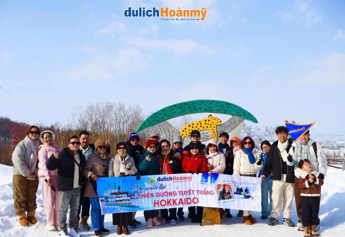 Kinh nghiệm du lịch Hokkaido: Điểm đến, thời điểm đi du lịch đẹp nhất 16 Đoàn khách Hoàn Mỹ khám phá Hokkaido