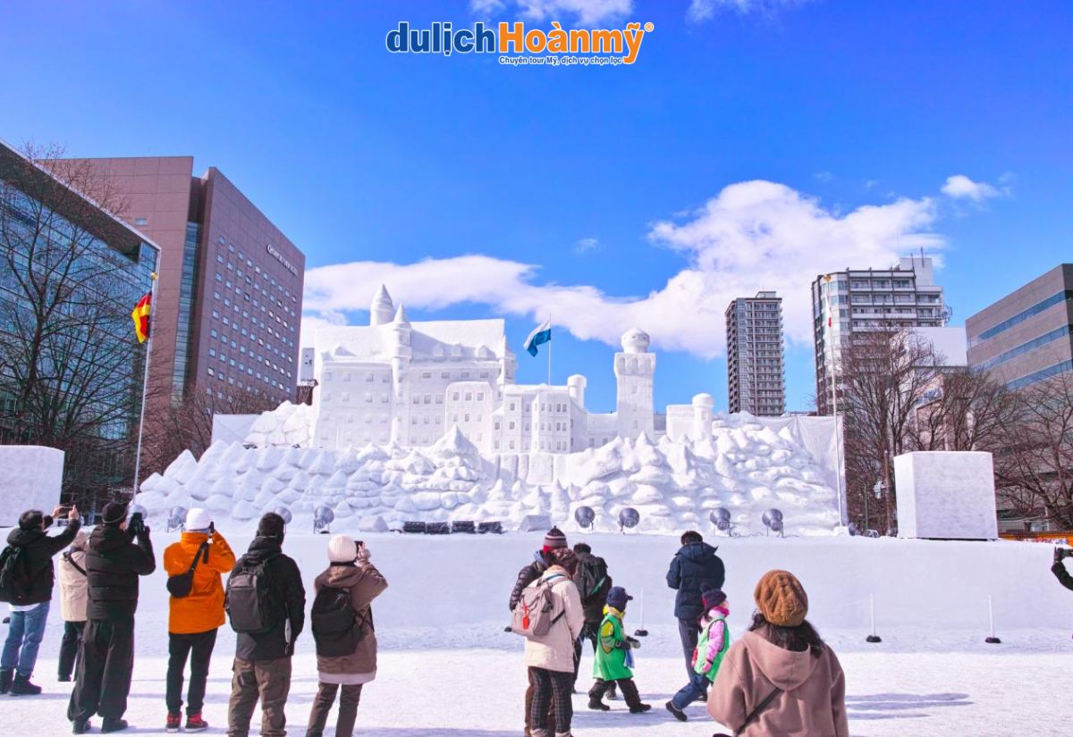 Kinh nghiệm du lịch Hokkaido: Điểm đến, thời điểm đi du lịch đẹp nhất 11 Lễ hội tuyết Sapporo