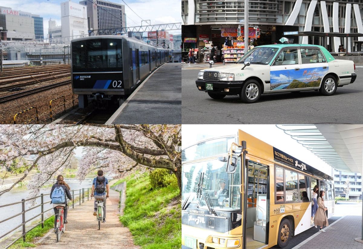 Du lịch Nagoya - Kinh nghiệm từ A–Z cho chuyến đi hoàn hảo 2026 5 phương tiện đi lại ở Nagoya