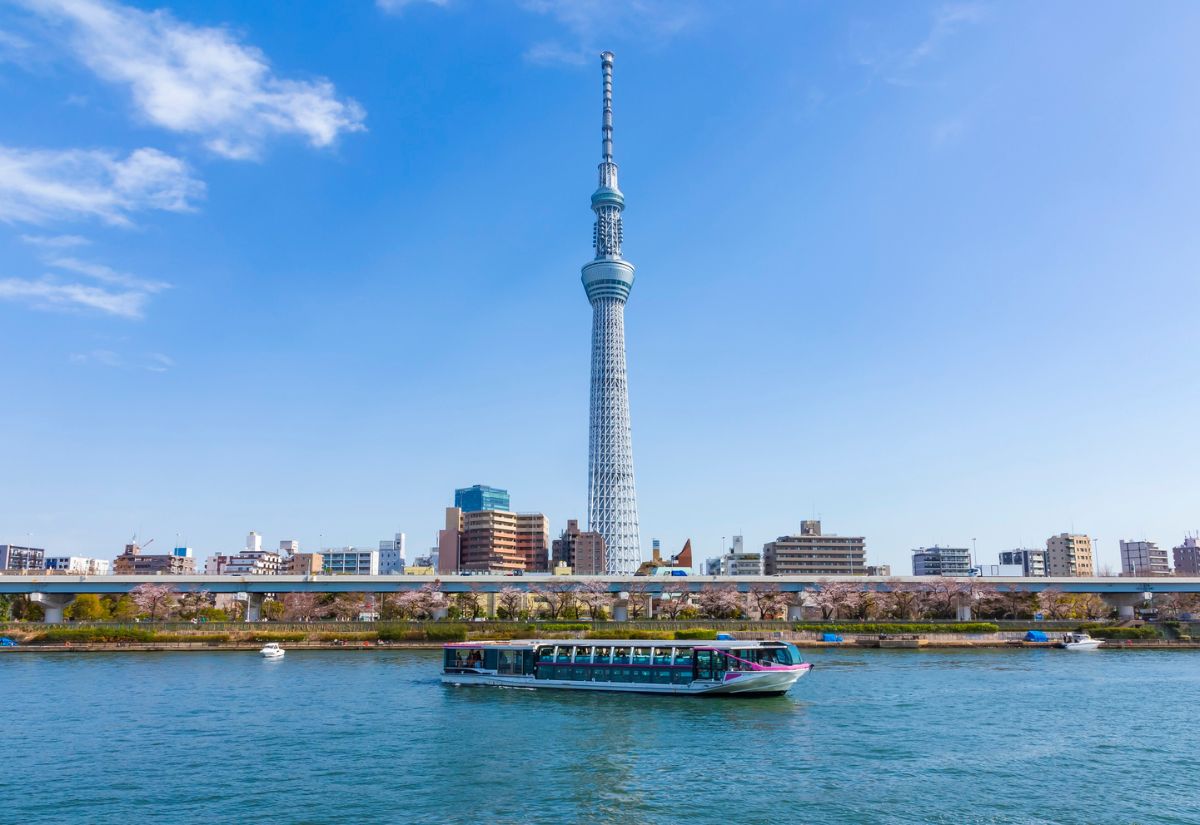Tokyo Skytree – Biểu tượng hiện đại của thủ đô Tokyo.