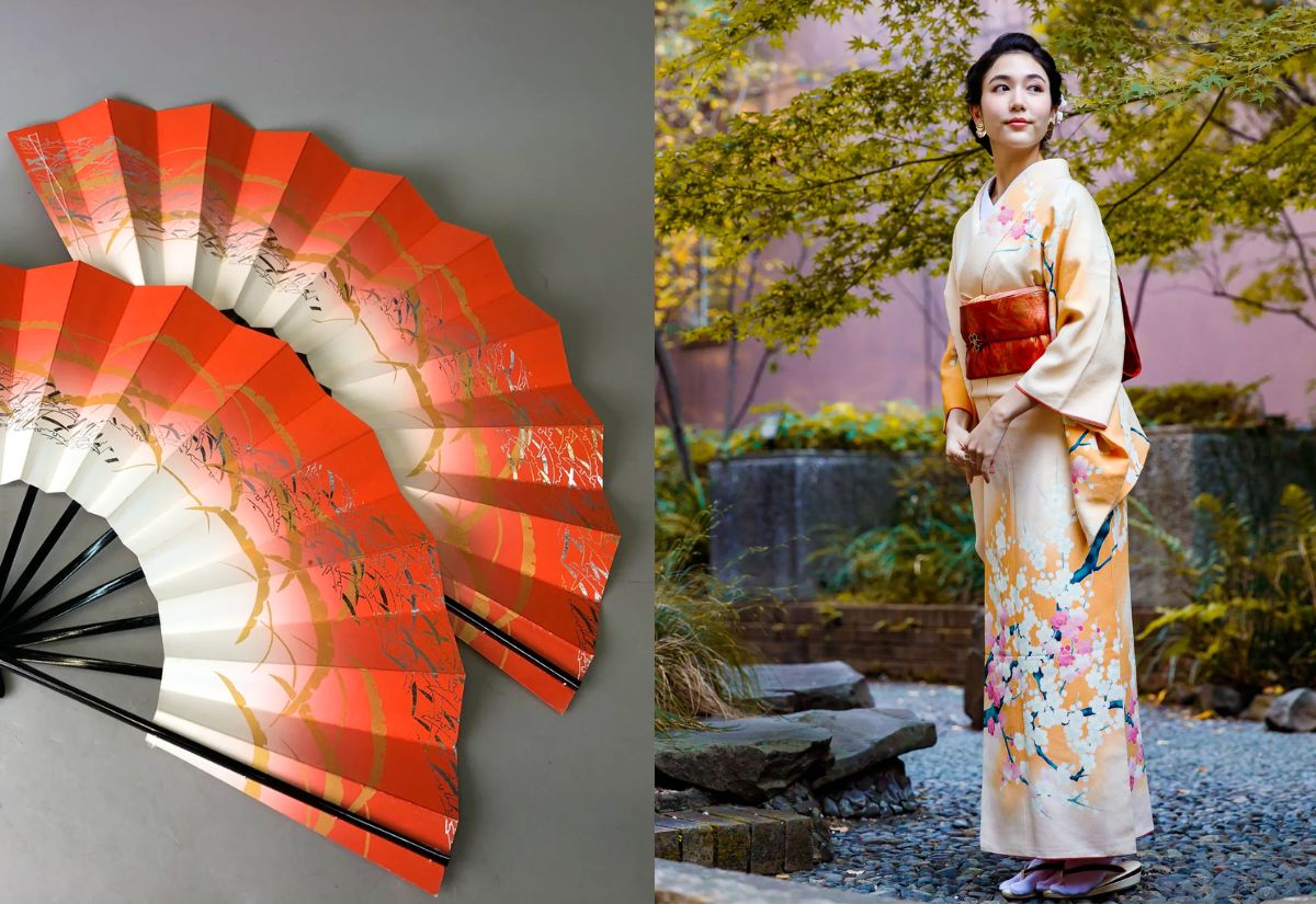 Quạt giấy và Yukata – nét đẹp truyền thống trong văn hóa Nhật Bản