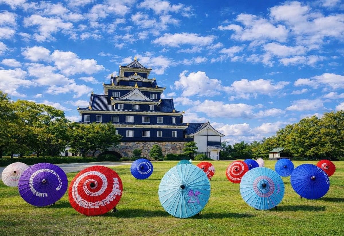 Okayama Nhật Bản - Cẩm nang du lịch và điểm đến nổi bật 4 Lâu đài Okayama còn được biết đến với biệt danh “Thành Quạ”