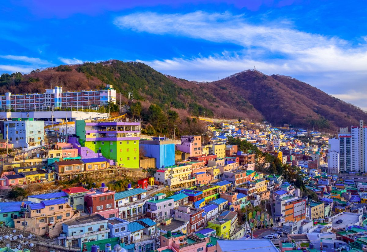 Làng văn hóa Gamcheon: Khám phá ngôi làng đầy màu sắc ở Busan 1 làng văn hóa gamcheon